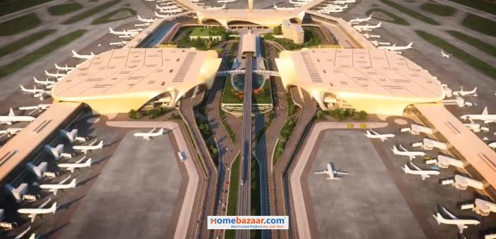 Official First Look Of Navi Mumbai International Airport