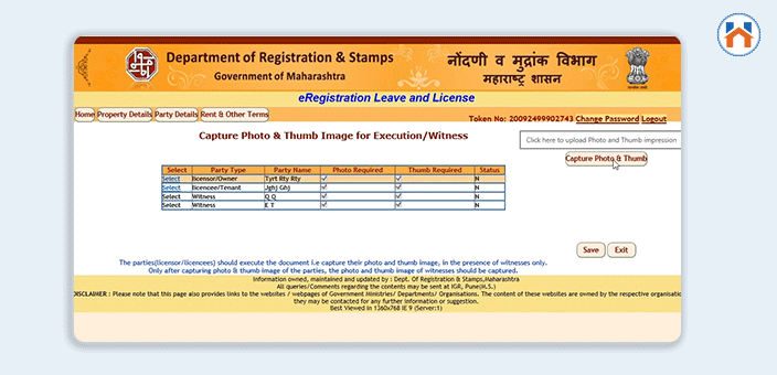 e registration leave & license