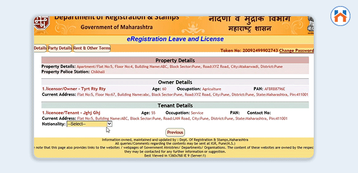 Rental Agreement Online In Maharashtra