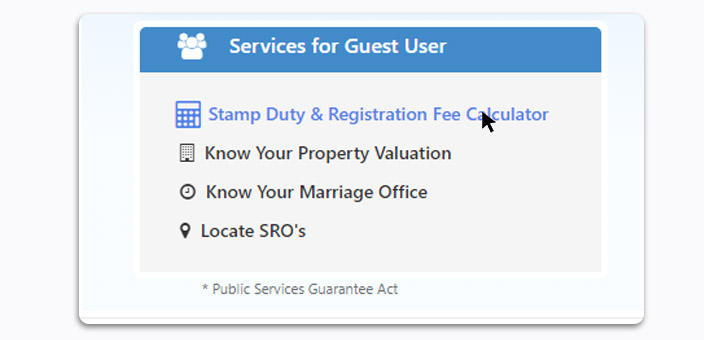 How To Use Stamp Duty And Registration Calculator