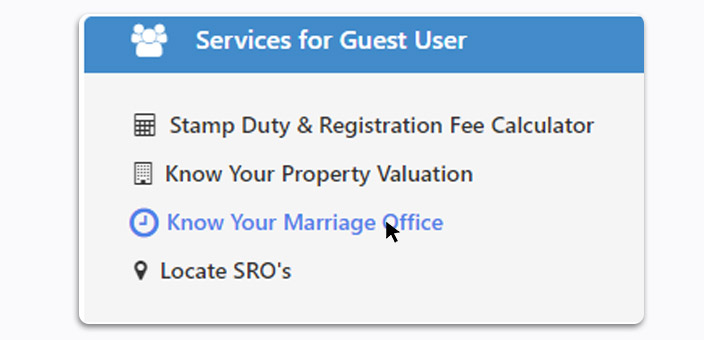 How To Locate The SubRegistrar Office In Kaveri Online Services