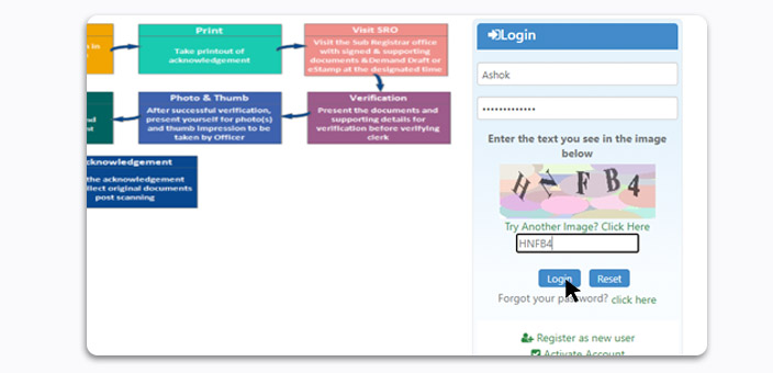 How To Register as a New User In Kaveri Online Services