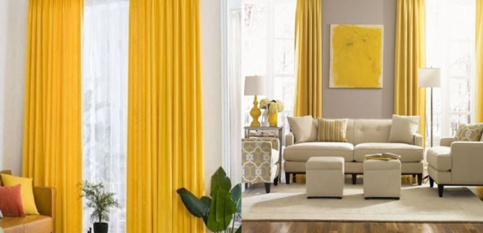 5 Most Important Things to Consider When Choosing Curtains For Your Home - Yellow Curtains