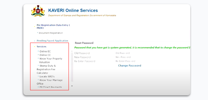 How To Register as a New User In Kaveri Online Services
