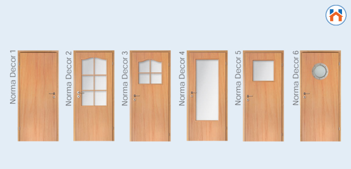 Norma Decor Wooden door design 