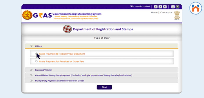 online stamp duty in pune