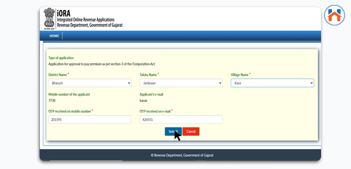 e-Dhara Land Records