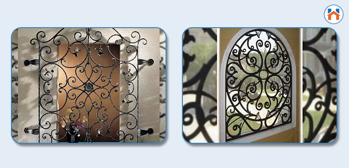 modern window grill designs