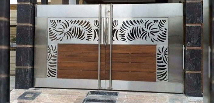 Iron Main Gate Design