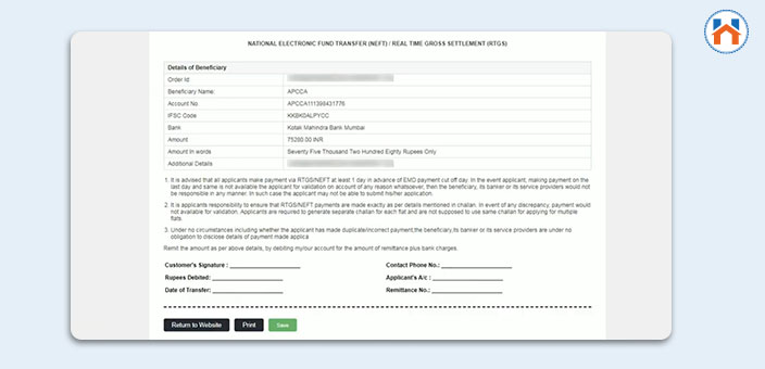 CIDCO Lottery Registration 2024