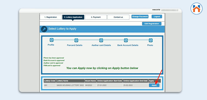 CIDCO Lottery Registration 2024