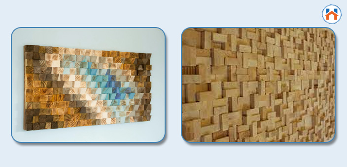 Wooden wall designs - decoration ideas with wood