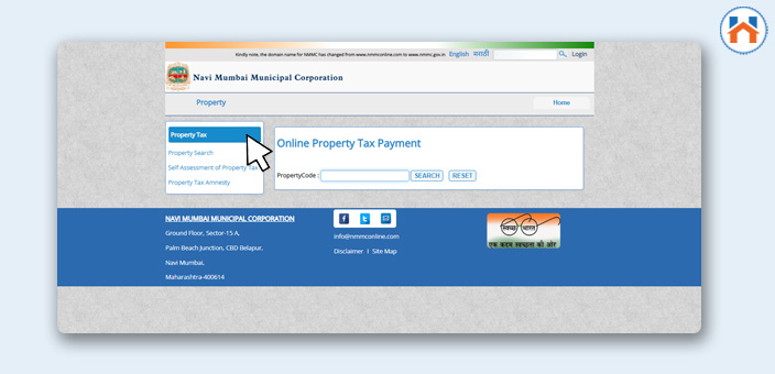 NMMC property Tax 2025