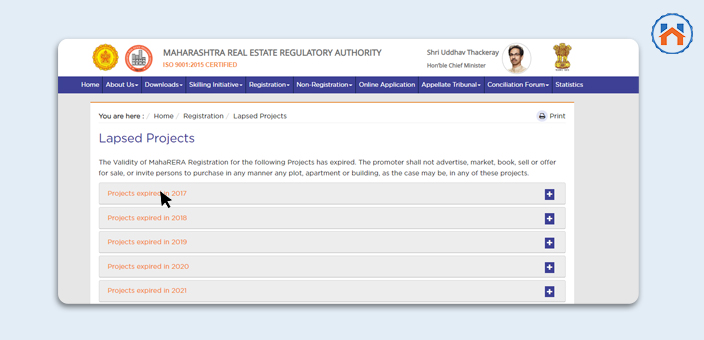 How To Find Project Details On The MahaRERA Website? expired S4