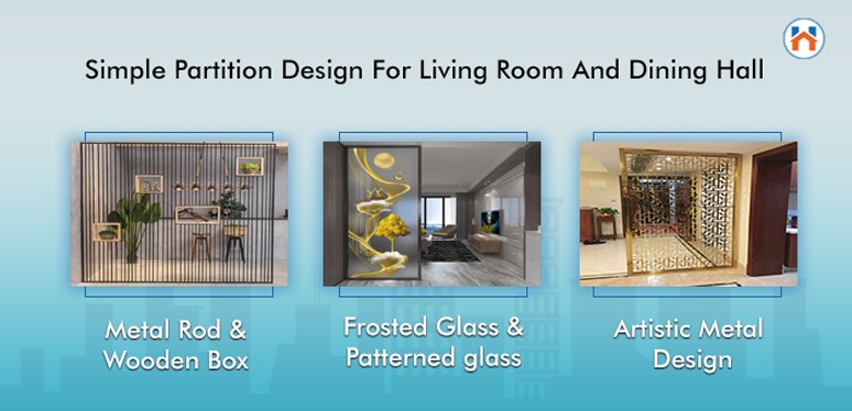 simple Living Room Partition