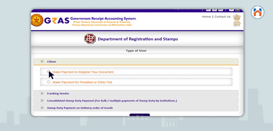 How To Pay Stamp Duty & Registration Chagres In Maharashtra