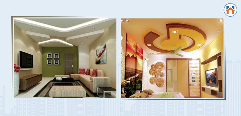 Top 20 Simple Small Bedroom Ceiling Design - curved design
