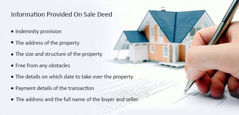information on Sale Deed