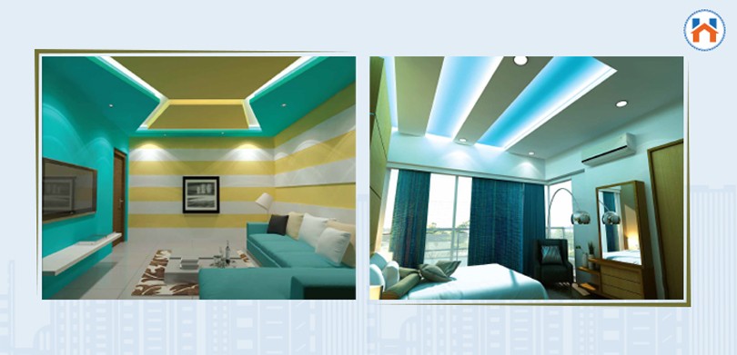 simple small bedroom ceiling design 1