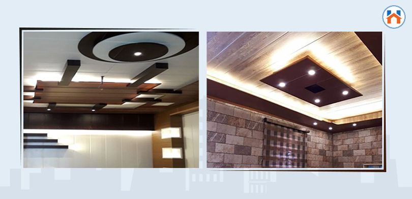 ceiling and wall pvc false ceiling design