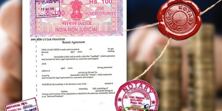 Notary rent agreement