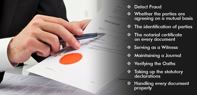 Notary Rent Agreement - duties of notary public