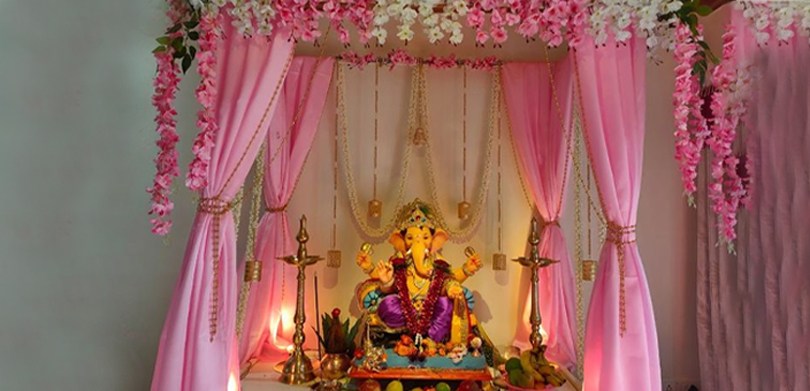 Ganpati Decoration Ideas At Home In Surat | 7eventzz