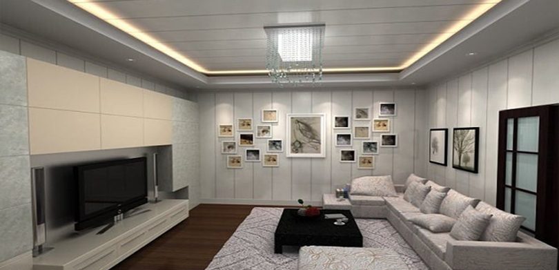 living room pvc false ceiling design
