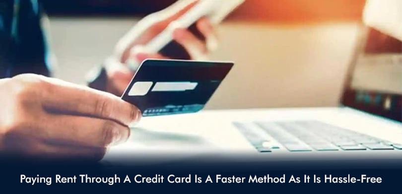 rent payment through credit card meaning