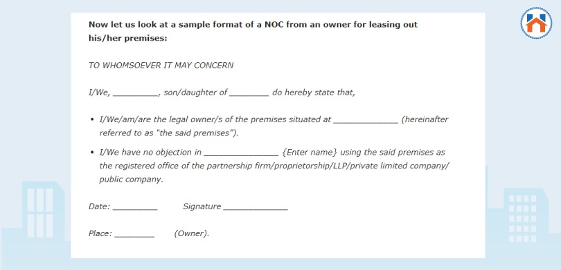 No Objection Certificate (NOC) For Property 2024