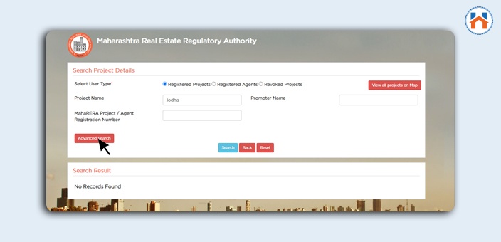 How To Check MahaRERA Project Details & Number s7