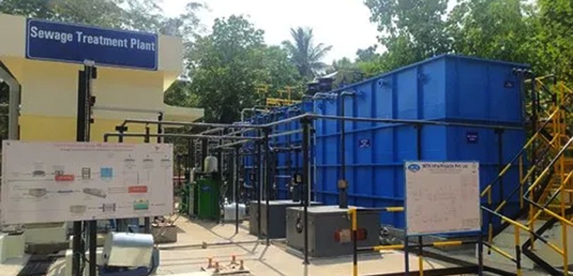 Sewage Treatment Plant In Residential Building