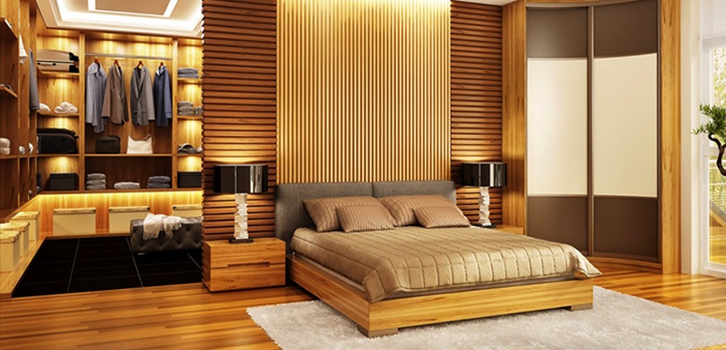 Bedroom Simple Showcase Design