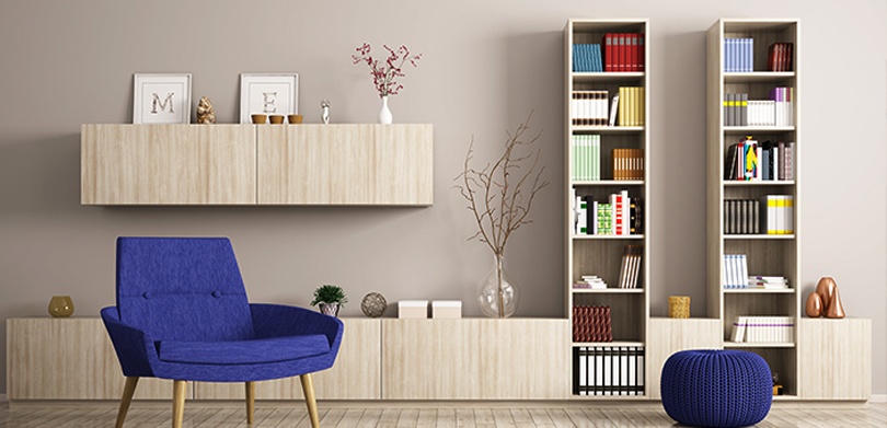 Bookshelf Simple Showcase Design