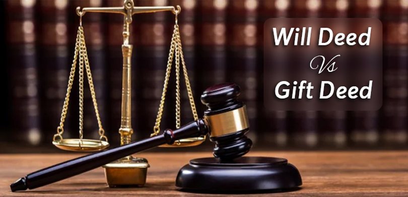 Difference Between Will and Gift Deed