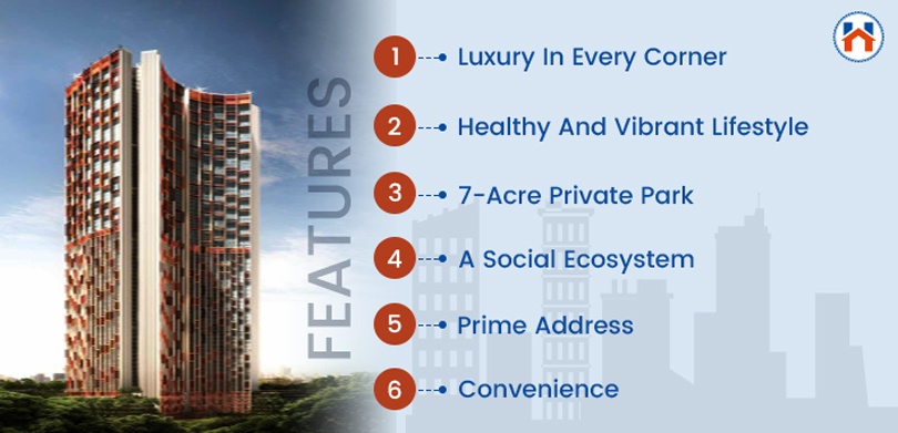Features Of Lodha The Park
