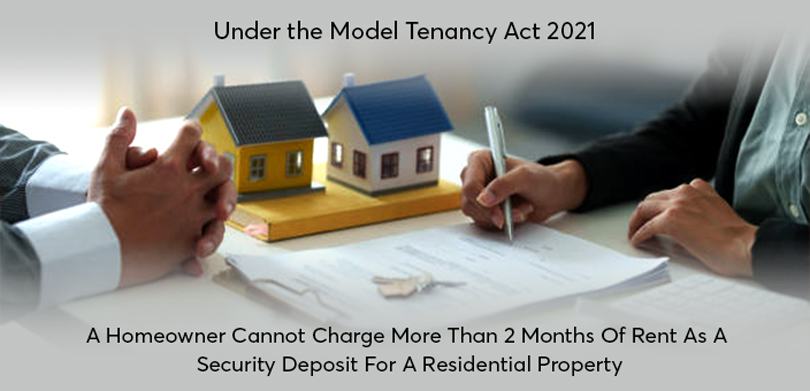 How Much Security Deposit Can A Landlord Charge In India?