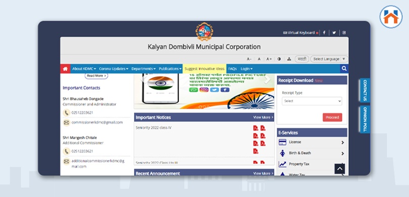 KDMC Property Tax Payment