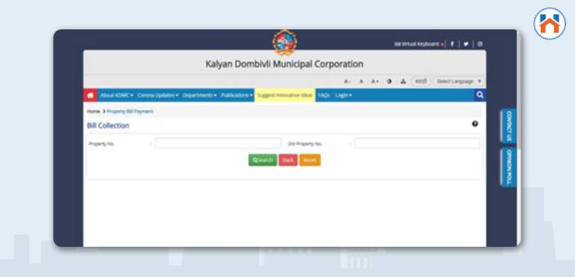 KDMC Property Tax Payment