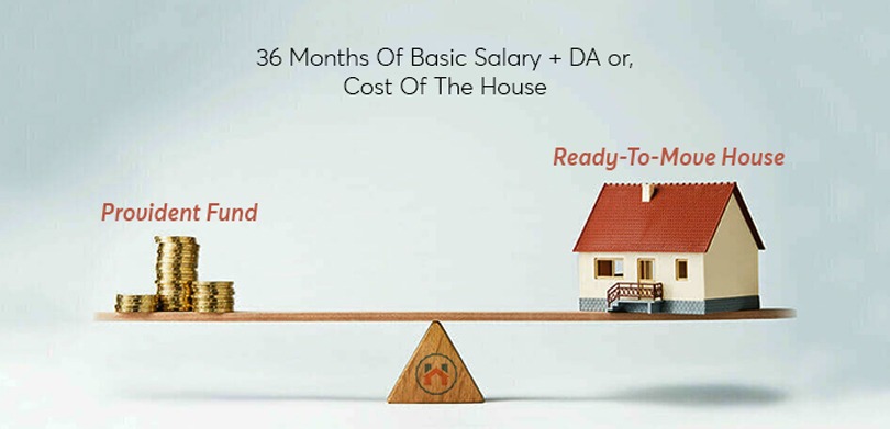 Withdrawal of PF amount For A Ready-To-Move House