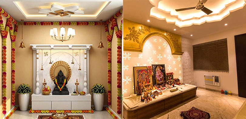 Plus-minus POP designs for Pooja Room 