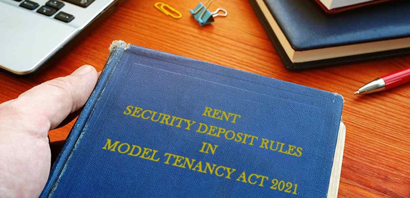 Rent Security Deposit Rules In Model Tenancy Act 2021