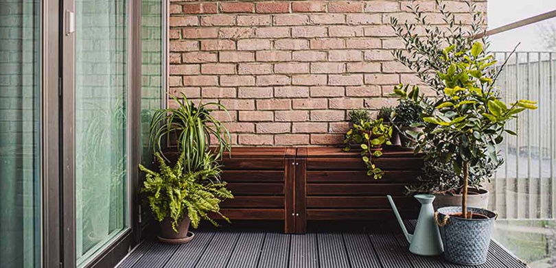 Balcony design outside - Texture Outside Wall
