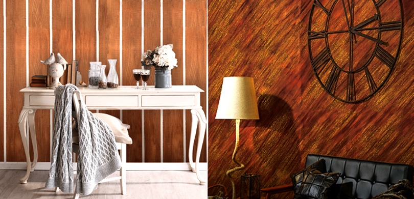 Wooden Modern Texture Paint Design