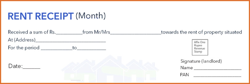 Tax on rental income - Rental Receipt Format For Income Tax