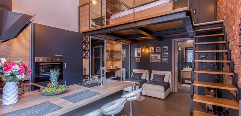 Overview of a studio apartment - Can A Studio Be Converted Into SOHO At A Budget accessories