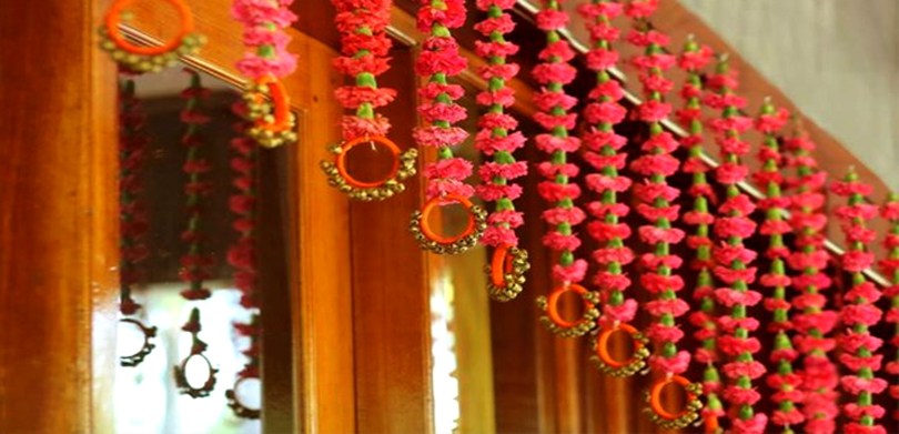 Bangles Diwali Decoration Ideas for Home Handmade
