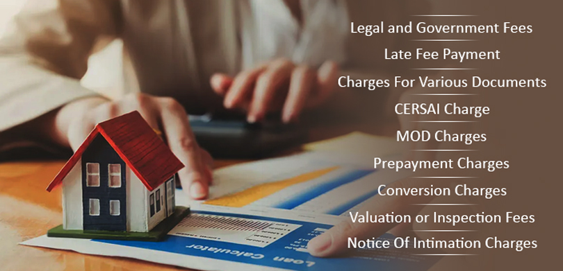 Different Types of Home Loan Fees and Charges